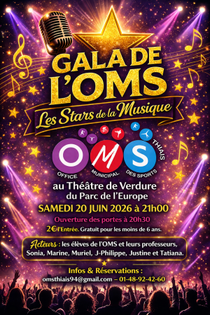 GALA DE L'OMS 20 JUIN 2026