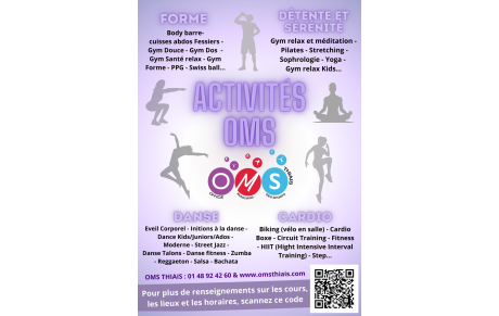 ACTIVITES OMS 2025-2026