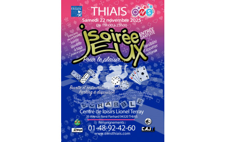 SOIRÉE JEUX