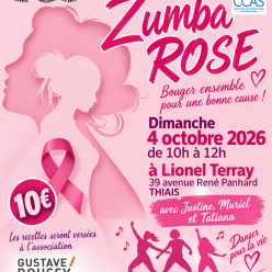 💗 ZUMBA ROSE – BOUGER POUR UNE BELLE CAUSE ! Ensemble, bougeons pour la bonne cause !